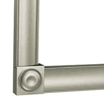 Moen MS2072 Creative Specialties Mirrorscapes 2000 Series 6' Decorative Frame Straight Piece - Brushed Nickel